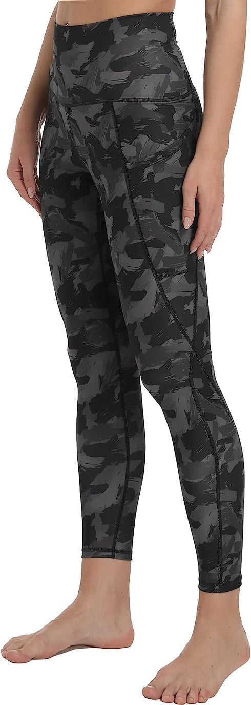 Free Leaper High Waisted Stretchy Yoga Pants for Women with Pockets
